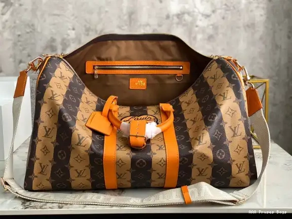 AAA Pruses Bags BANDOULIÈRE 50 VUITTON LOUIS KEEPALL 0619